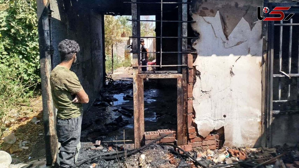 آتشسوزی مرگبار کانکس در بم / پسر ۷ ساله قربانی شد