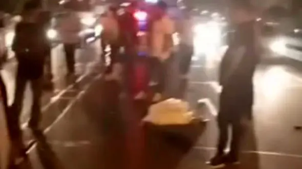 فیلم تصادف هولناک در اتوبان زین‌ الدین / جسد سرنشین 25 ساله به سختی شناسایی شد