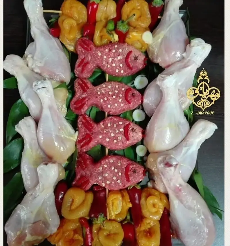 تزیینات گوشت