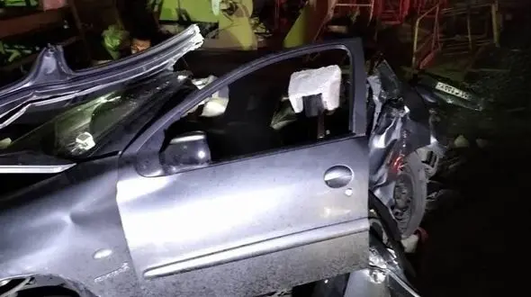 زنده زنده سوختن راننده پژو 206 در بابل