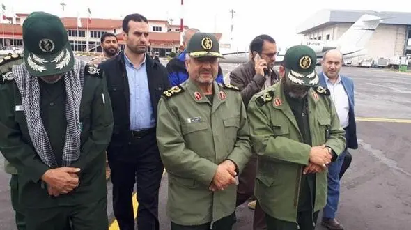 وضعیت سیل پس از تخریب جاده ای در گمیشان / سردار جعفری به موقع آمد +فیلم
