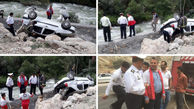 سقوط هولناک ال نود به رودخانه هراز / آب جسد پسر 19 ساله را با خود برد! + عکس 