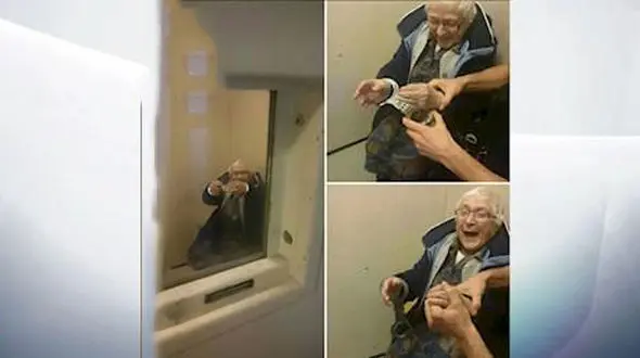 آرزوی عجیب زن 99 ساله برای زندانی شدن+تصویر