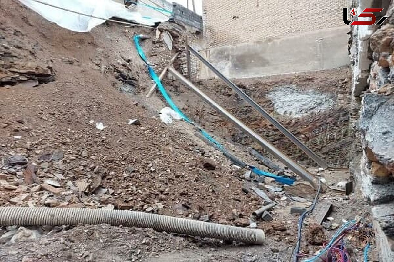 تخلیه چند واحد مسکونی در کرمانشاه /  خطر ریزش ساختمان وجود دارد