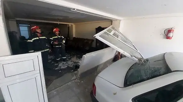 انفجار هولناک یک خانه در بجنورد / زوج جوان سوختند + عکس 