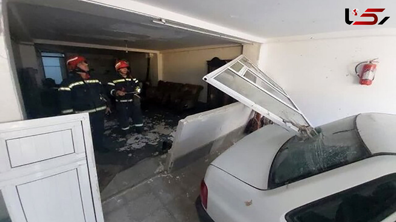 انفجار هولناک یک خانه در بجنورد / زوج جوان سوختند + عکس 