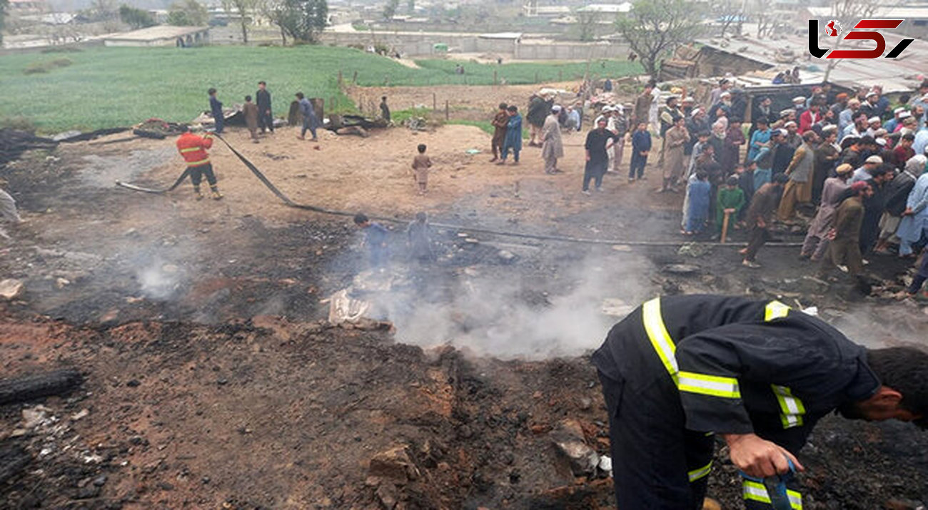 آتش سوزی در خانه مسکونی 10 کشته بر جای گذاشت/در پاکستان رخ داد+عکس
