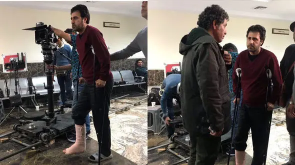 حادثه دردناک برای بازیگر سریال پایتخت + عکس 