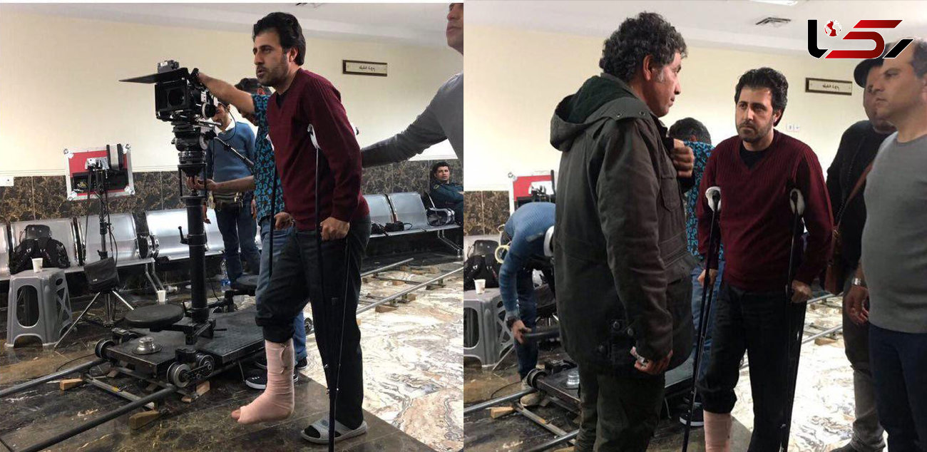 حادثه دردناک برای بازیگر سریال پایتخت + عکس 