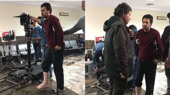 حادثه دردناک برای بازیگر سریال پایتخت + عکس 