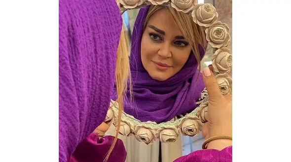 عکس تیپ خاص خانم بازیگر مشهور