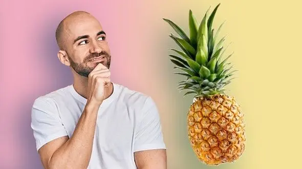 آناناس بعد از کاشت مو + بررسی 3 روش اصلی تقویت نتایج کاشت مو