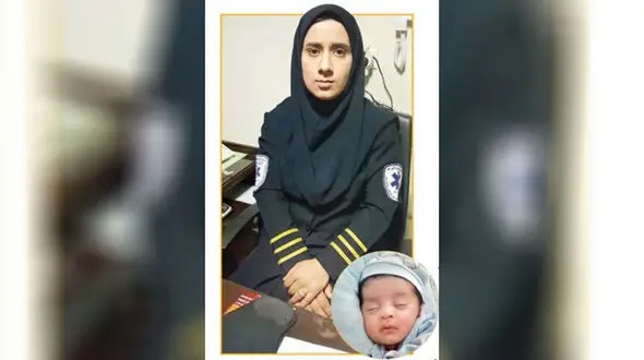 لحظه به لحظه نفسگیر نجات نوزاد 6 روزه توسط اپراتور اورژانس / خانم قلندری از پشت تلفن معجزه کرد + عکس