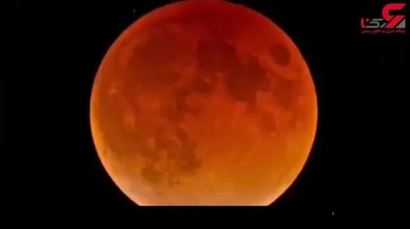 تایم لپس زیبا از ماه گرفتگی شب گذشته + فیلم