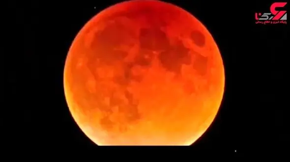 تایم لپس زیبا از ماه گرفتگی شب گذشته + فیلم