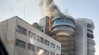  اولین فیلم از حادثه آتش سوزی ساختمان پاساژ  لیدوما در  شهرک غرب
