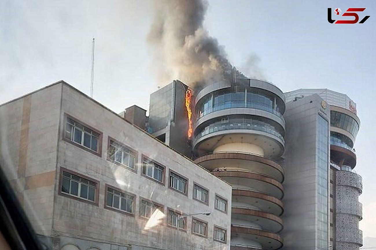 اولین عکس از آتش سوزی بزرگ پاساژ لیدومای تهران ! / صدای آژیر در شهرک غرب !