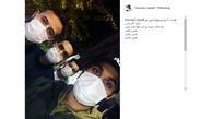 کنایه جالب هومن سیدی برای آلودگی هوای این روزهای تهران +عکس 