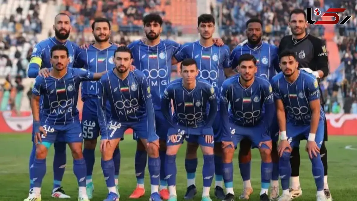 استقلال به مصاف شمس آذر می رود؛ ترکیب آبی پوشان اعلام شد