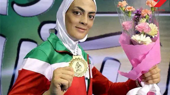 اتفاق عجیب برای خانم ایرانی که  قهرمان ووشوی جهان است + عکس