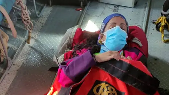  فیلم عملیات ویژه در قله دماوند / هستی پورعبدی مرگ را چشید اما زنده ماند +عکس ها