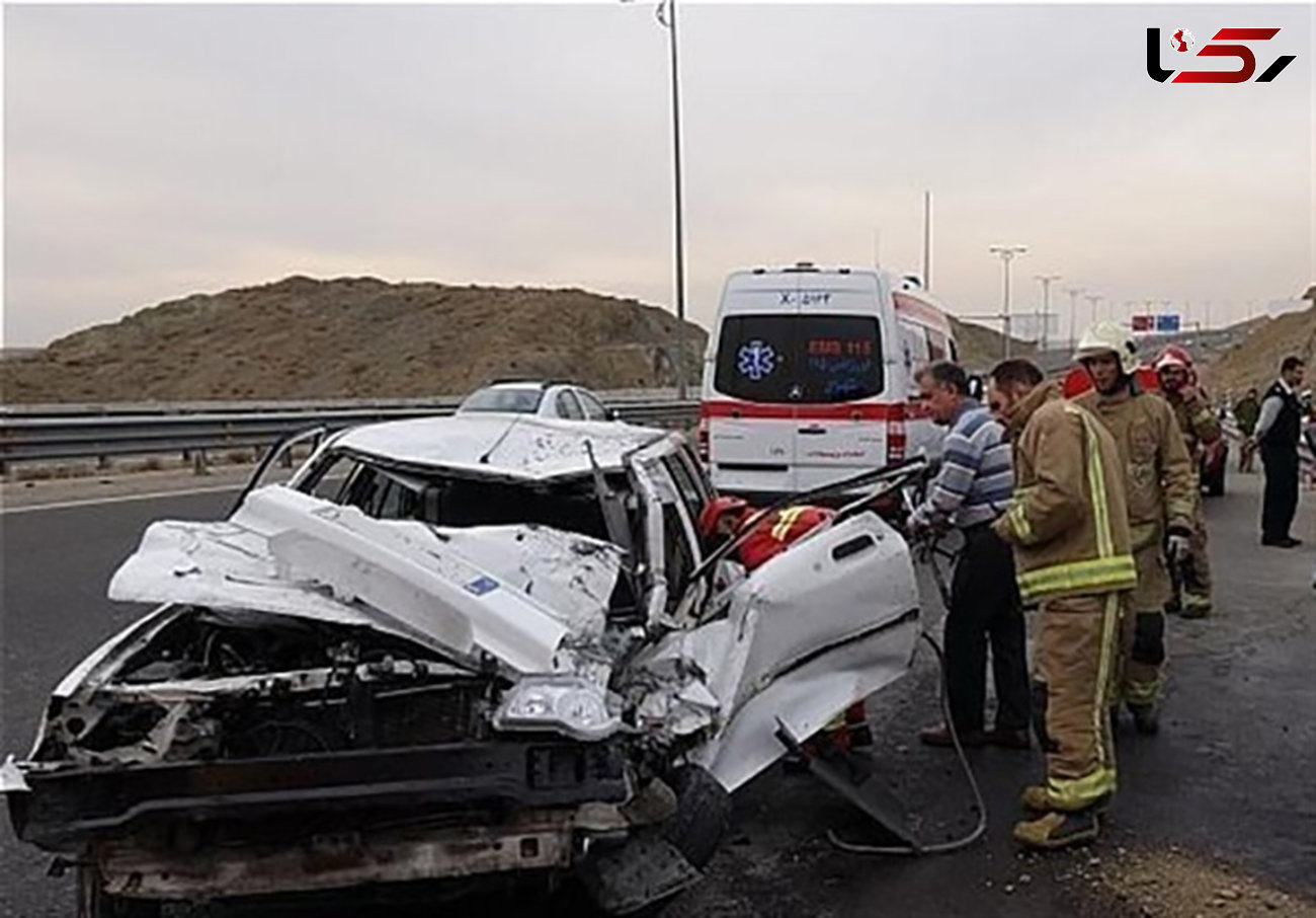 کشته شدن راننده پراید در آزادراه قزوین-زنجان