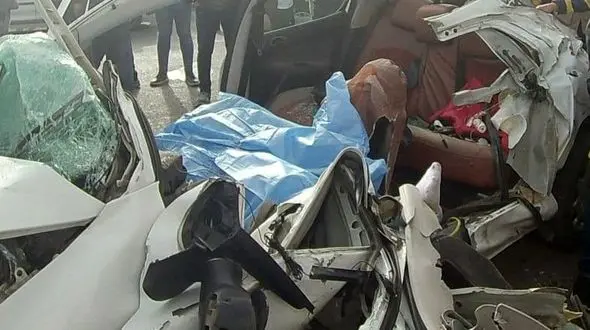 مرد جوان تالشی در پژو 206 له شده + عکس