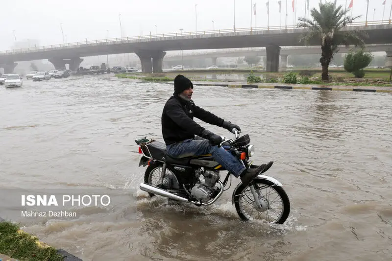 اهواز غرق در آب