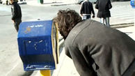 تلاش برای سرقت از صندوق صدقات در خیابان فردوسی + فیلم