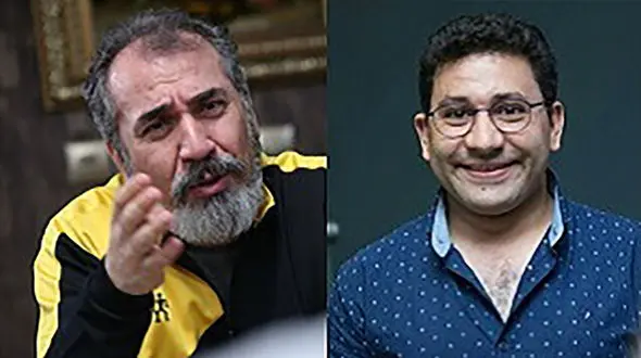 شوخی بامزه سروش جمشیدی با سیامک انصاریان/ مهران مدیری هم خنده اش گرفت !