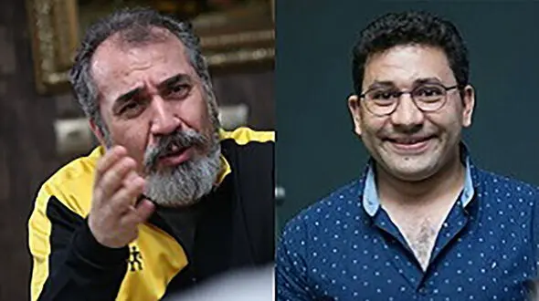 لوس بازی های اول ازدواج زوج هنری مقابل چشم سیامک انصاری+ فیلم/ما یه زوج جوون احساسی هستیم!!