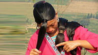 راز موهای سیاه زنانی در یکی از روستاهای چین
