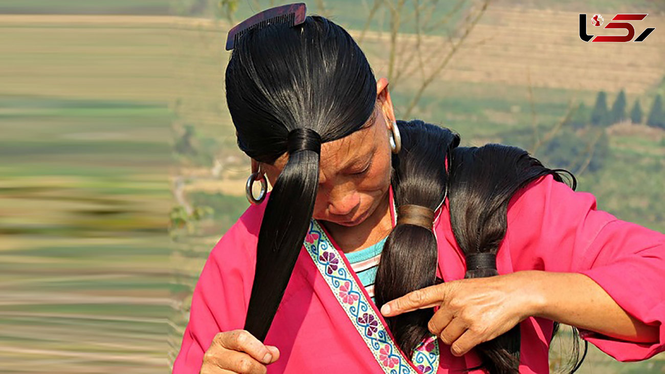 راز موهای سیاه زنانی در یکی از روستاهای چین