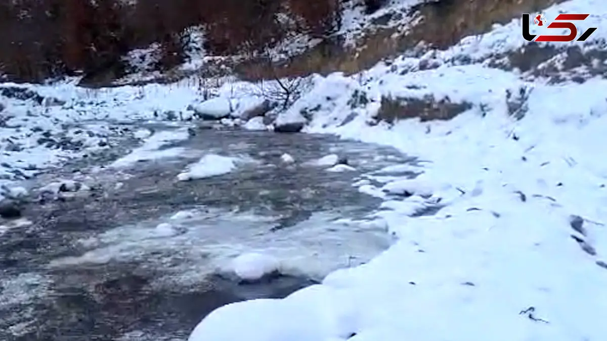 فیلم زمستان تماشایی سوادکوه در کنار قلعه کنگلو