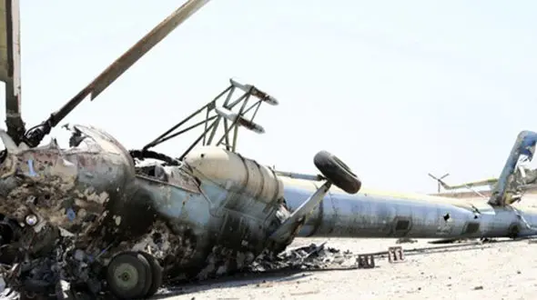 برخورد مرگباربالگرد با کابل های برق در ترکیه /12 سرنشین کشته شدند+ عکس