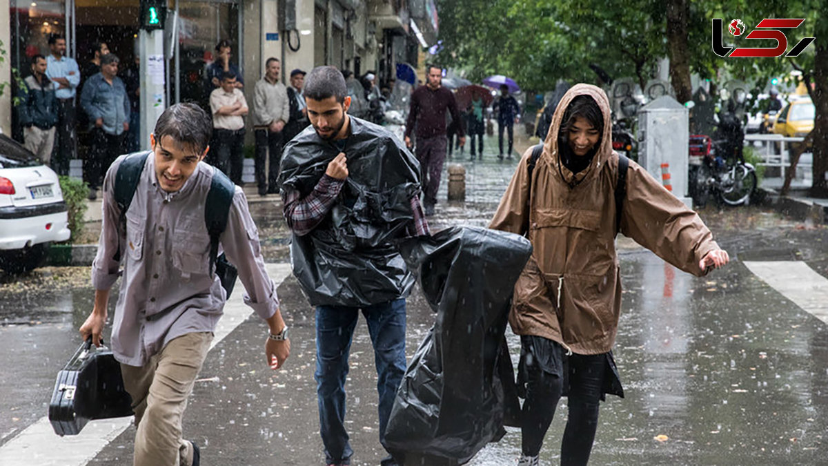 آخرین وضعیت هواشناسی کشور / رگبار و رعد و برق در ۲۱ استان