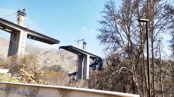 پل B1 کرج هنوز بازسازی نشده است؛ شرط بازگشت پل به مدار بهره‌برداری اعلام شد
