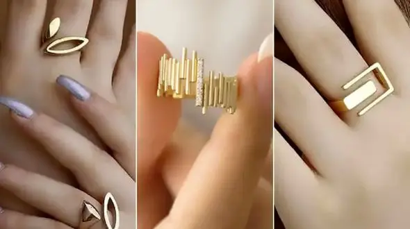 شیک‌ ترین انگشترهای طلا مد روز؛ انتخابی عالی برای خانم‌ های خاص
