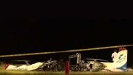  سقوط مرگبار هواپیمای چتربازان در فرودگاه جورجیا 