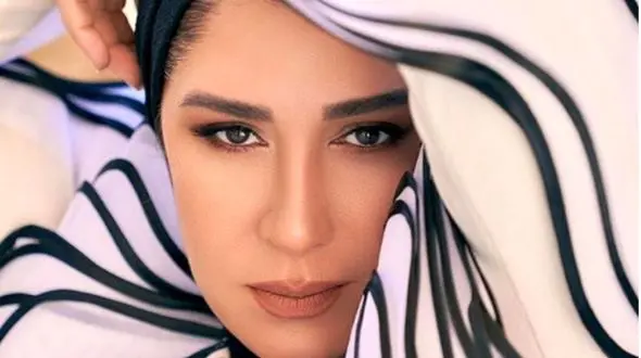 جواهرات عربی و لباس طلا دوز نسیم ادبی/ خانم بازیگر خاص و لاکچری شد !