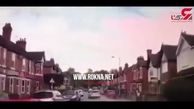 اقدام غیرانسانی راننده مردم آزار در روز بارانی + فیلم 
