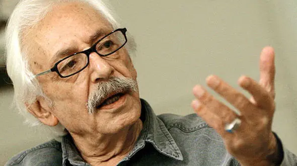 آواز خواندن جمشید مشایخی برای اولین بار در تلویزیون +فیلم