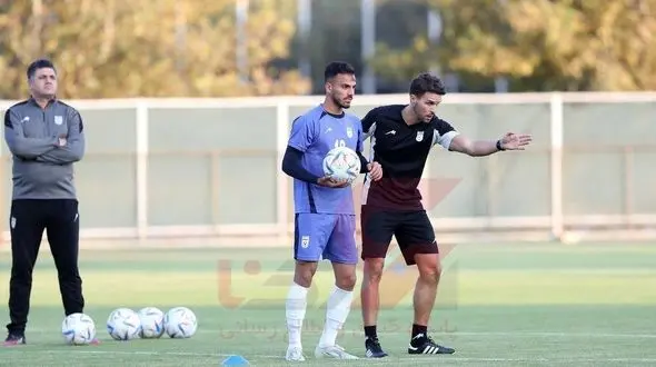 رقص محلی بازیکنان در اردوی تیم ملی فوتبال + تصویر