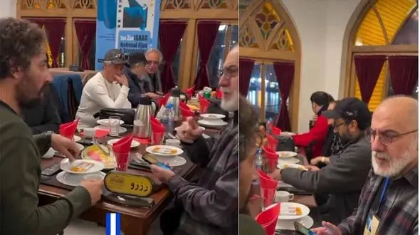 اعتراض مردم به فیلم دورهمی بازیگران ایرانی در این روزهای بد اقتصادی / واقعیت فیلم چیست ؟!