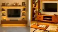 دکوراسیون دیوار پشت تلویزیون؛ 15 طرح شیک و مدرن برای خانه شما