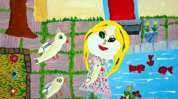 دیپلم افتخار مسابقه نقاشی ژاپن در دستان مهرسا