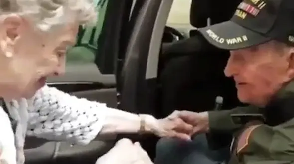 جدایی ناخواسته این عروس و داماد در جنگ جهانی دوم / به هم رسیدند؟! + فیلم