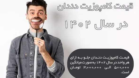 قیمت کامپوزیت دندان در سال 1402
