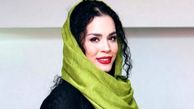 طبیعتگردی ملیکا شریفی نیا با تیپ عروسی و زرد قناری در باغ خوش آب و هوا