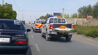  تشییع پیکر راننده‌ای که توسط اشرار در جاده ایرانشهر به قتل رسید + فیلم